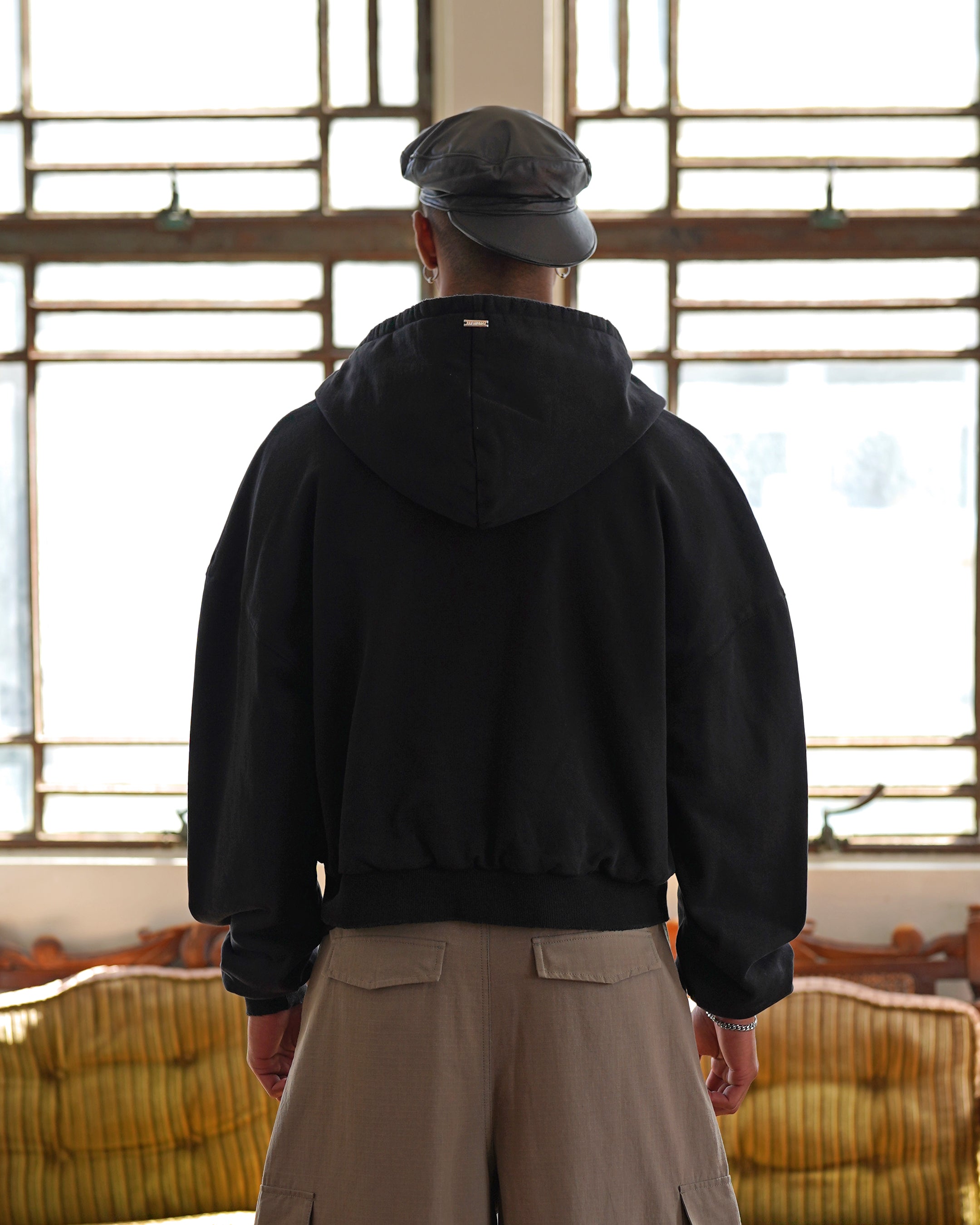 PRE-ORDER: UNIFORM Reversible Hoodie (Black)