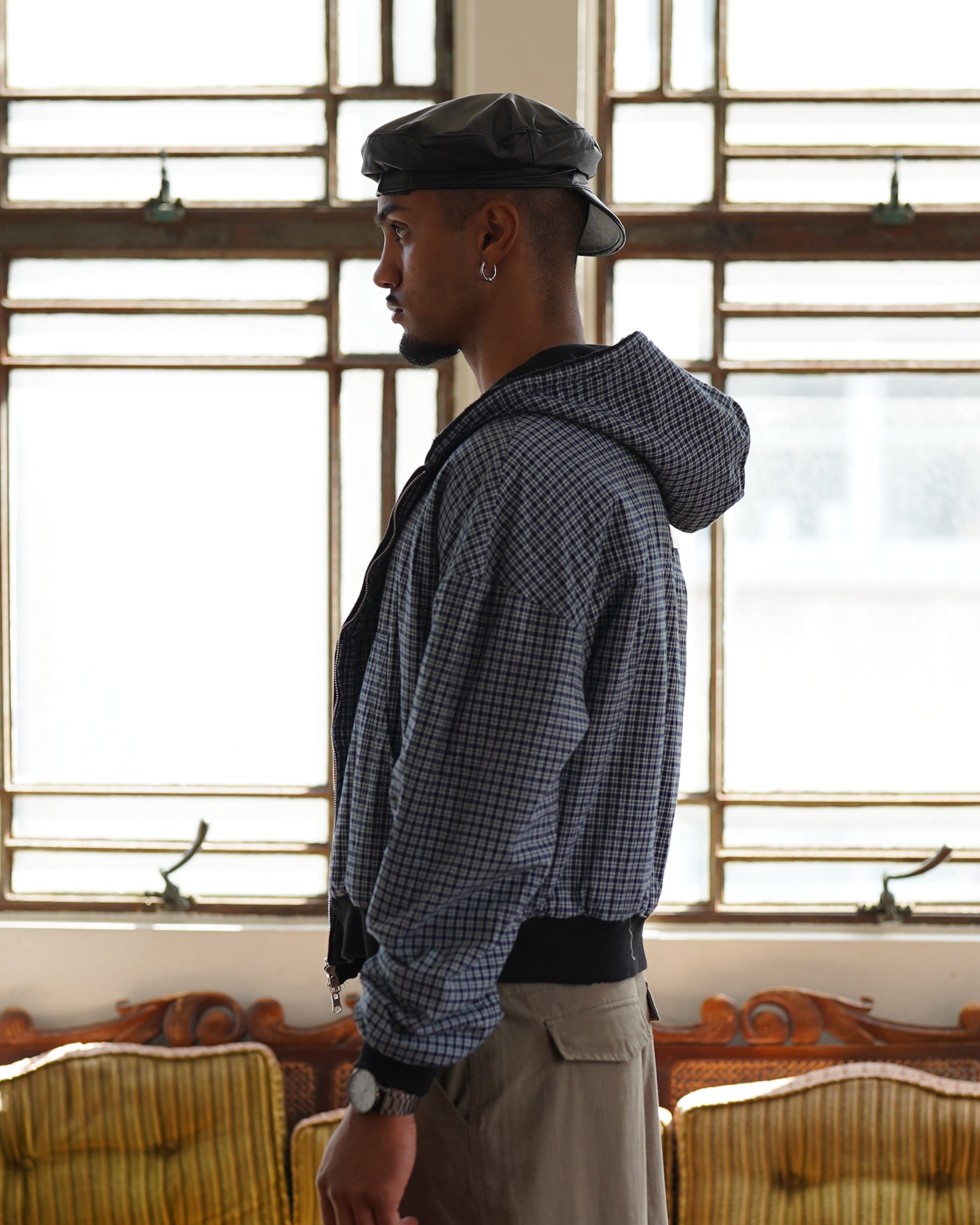 PRE-ORDER: UNIFORM Reversible Hoodie (Black)
