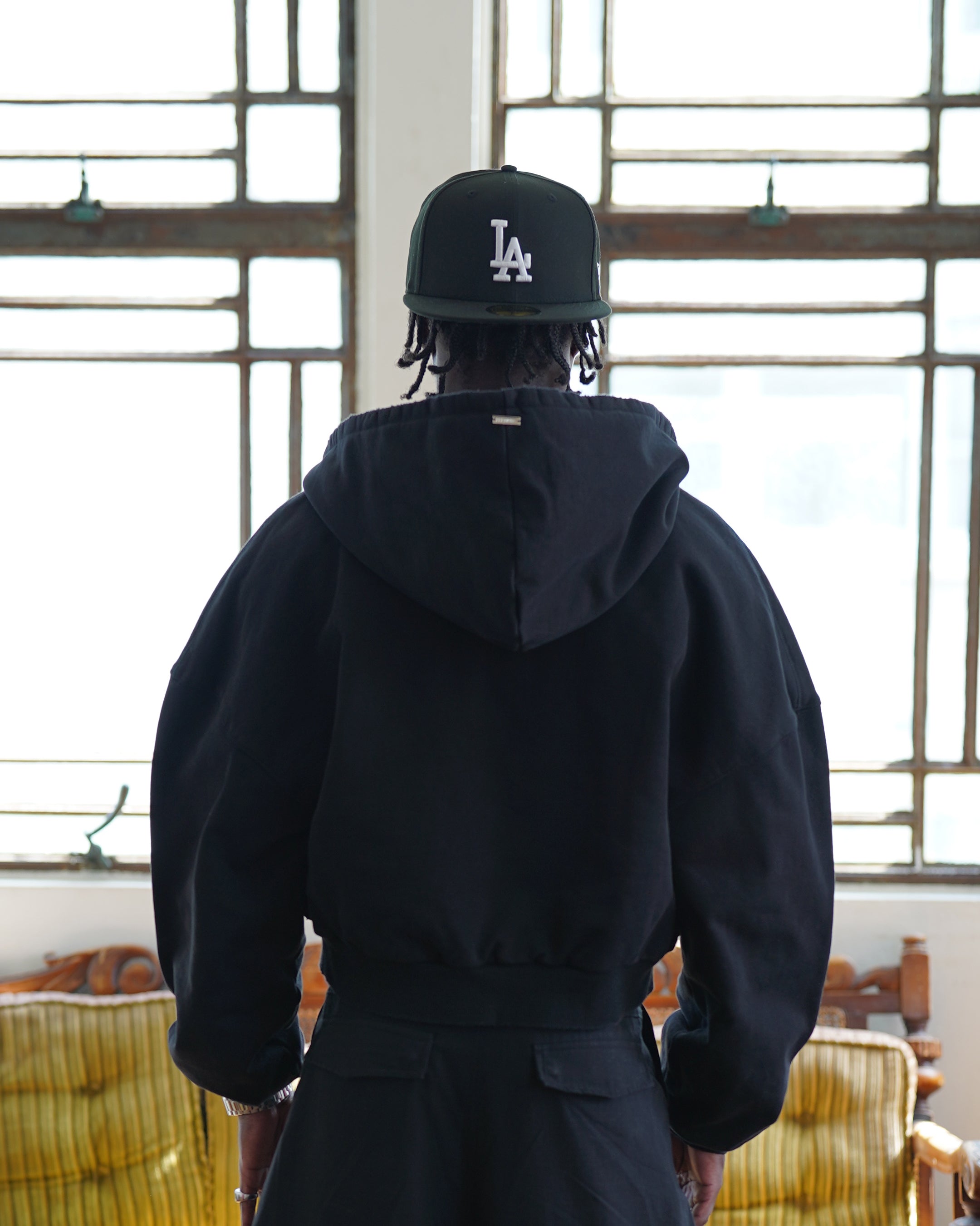 PRE-ORDER: UNIFORM Reversible Hoodie (Black)