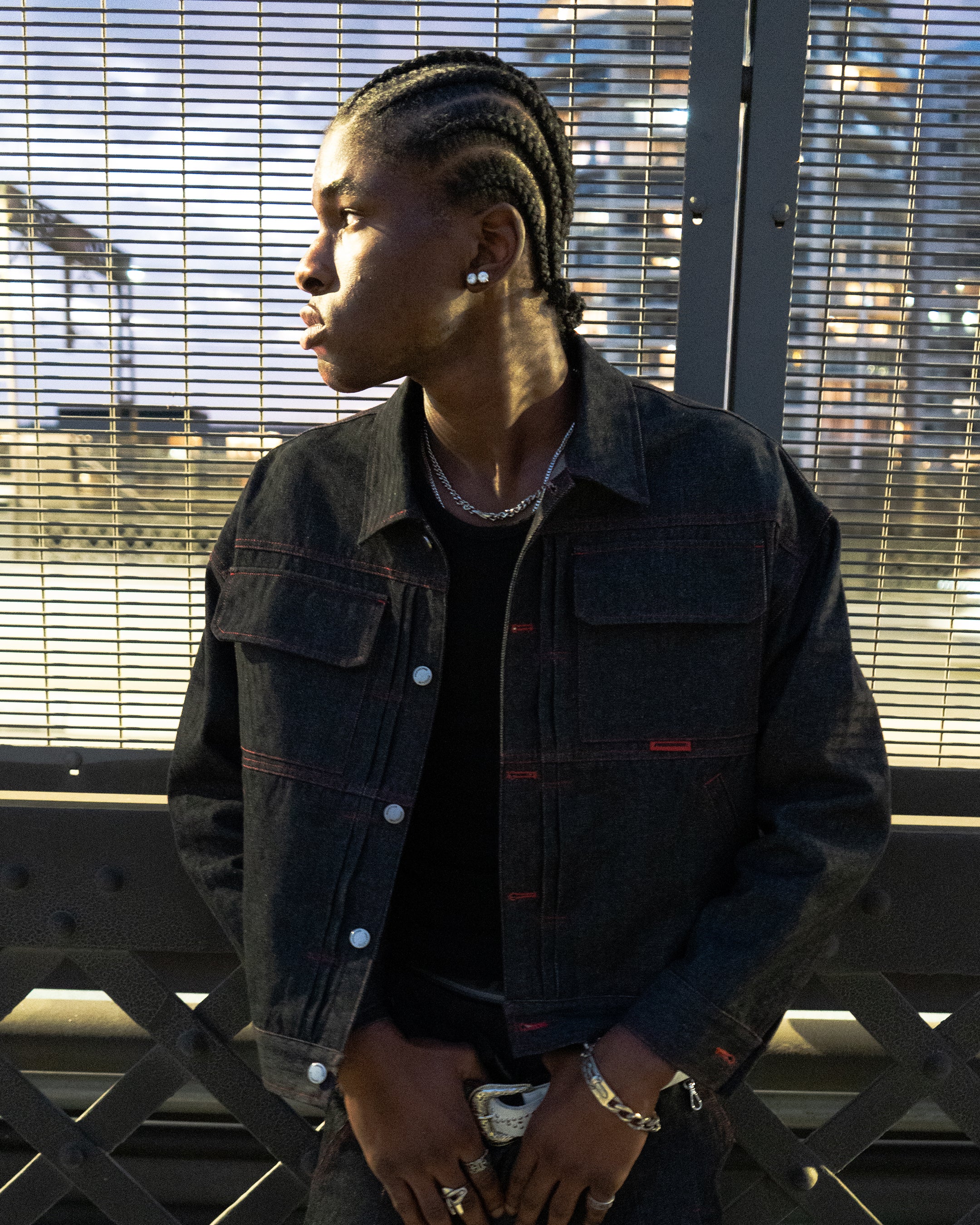 SHIBUYA Raw Denim Jacket (Carbon)