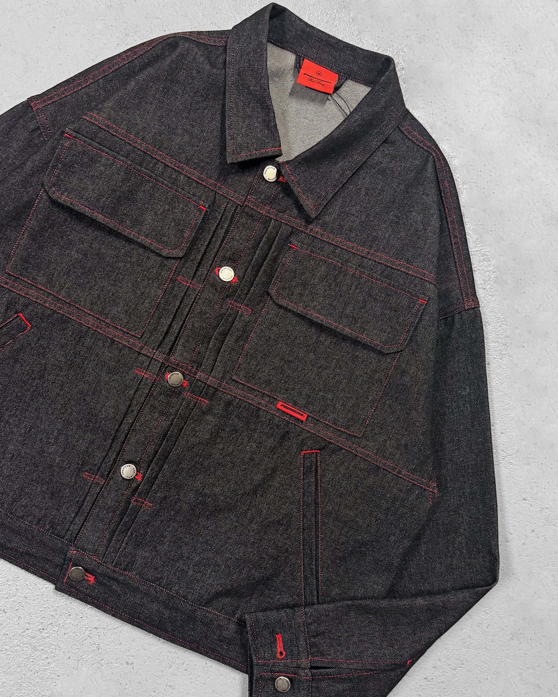 SHIBUYA Raw Denim Jacket (Carbon)