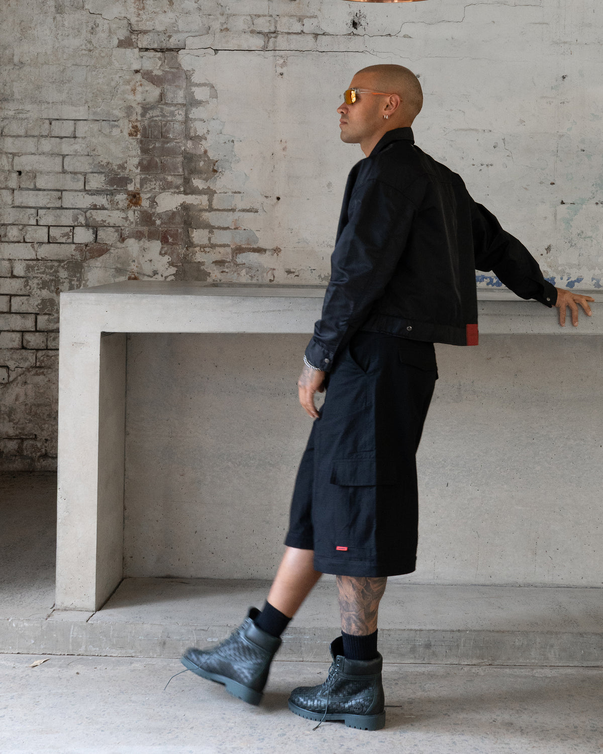 NYLON Overshirt (Black)