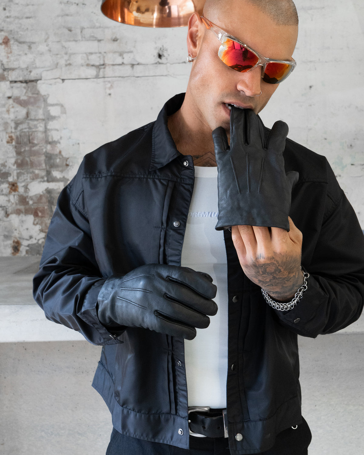 NYLON Overshirt (Black)