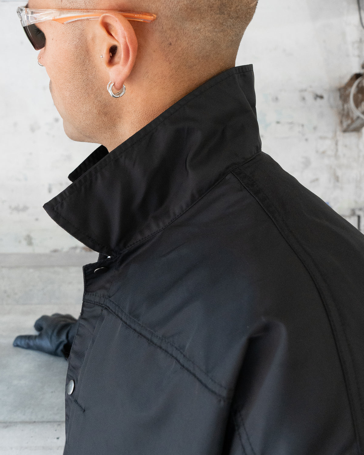 NYLON Overshirt (Black)