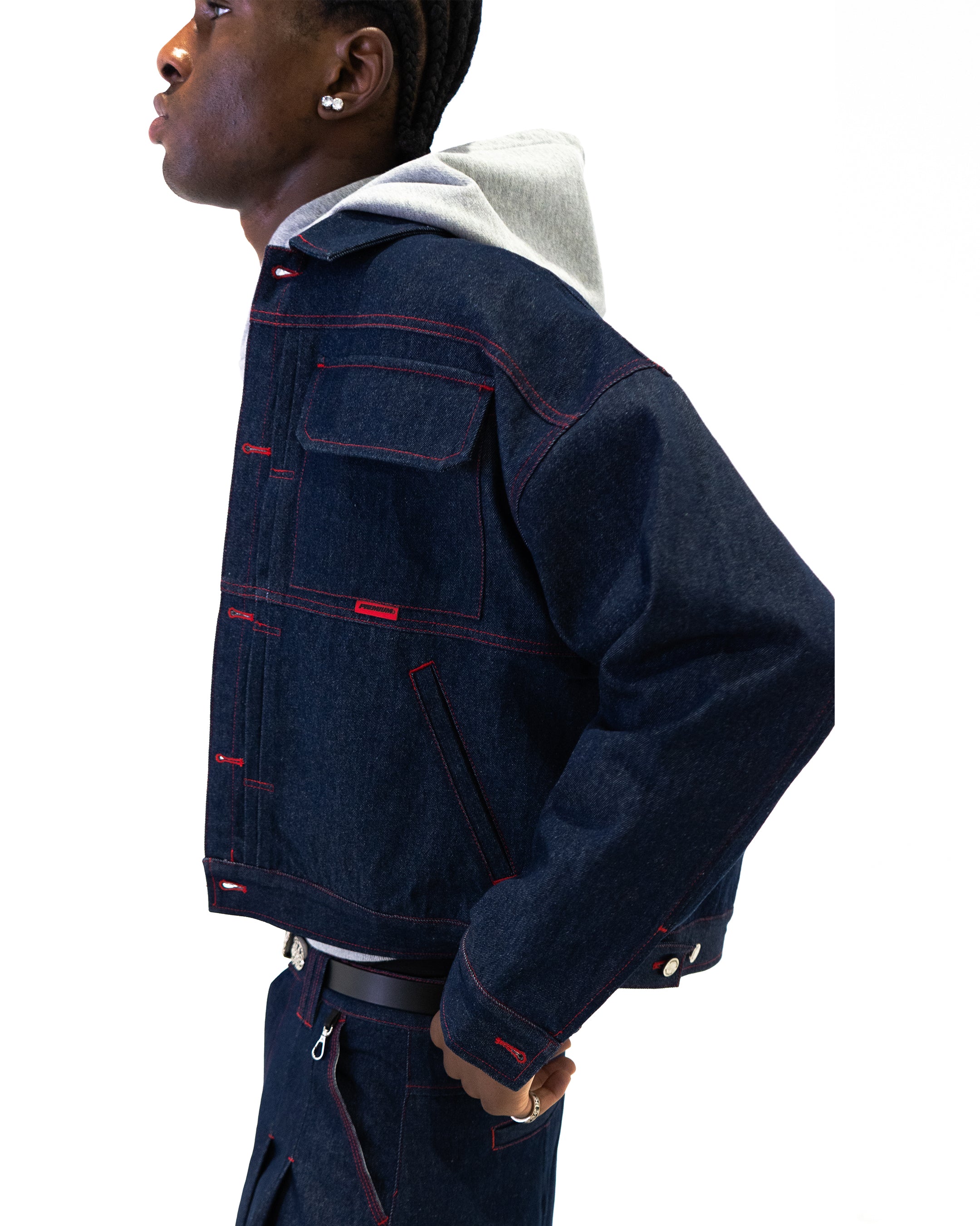 SHIBUYA Raw Denim Jacket (Indigo)