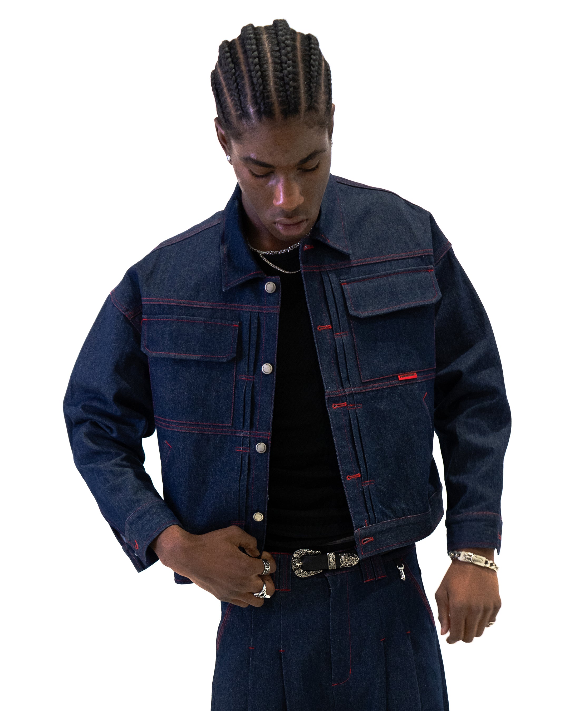 SHIBUYA Raw Denim Jacket (Indigo)