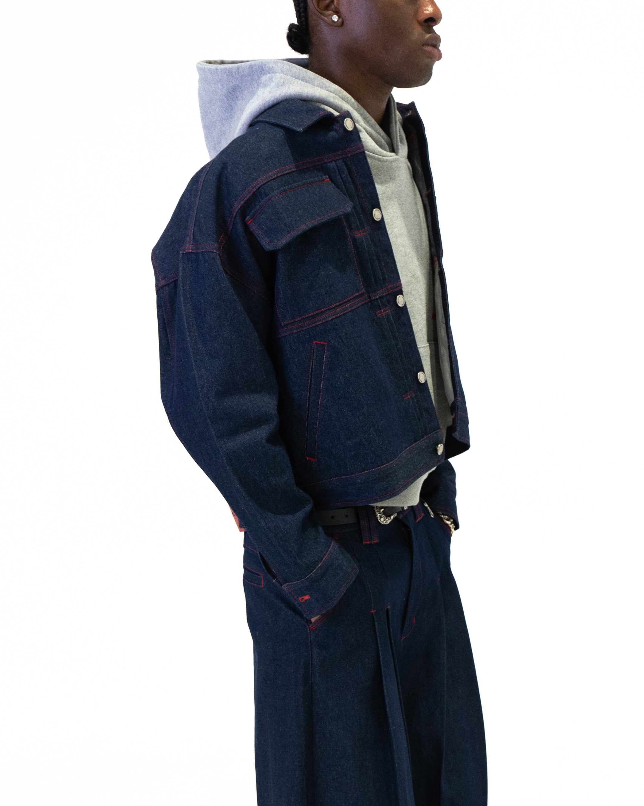 SHIBUYA Raw Denim Jacket (Indigo)