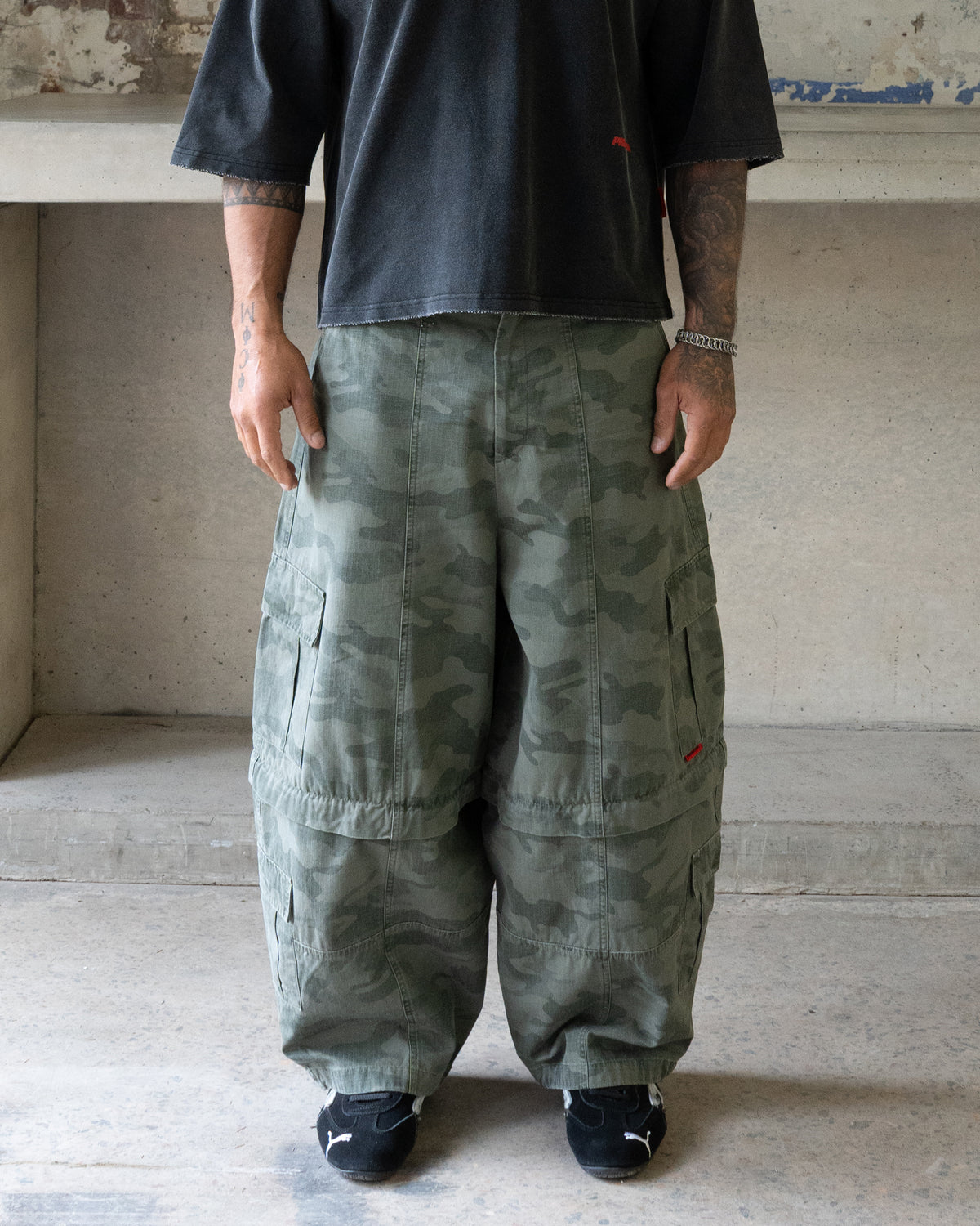 UTILITY Cargo Pant (Vintage Camo)