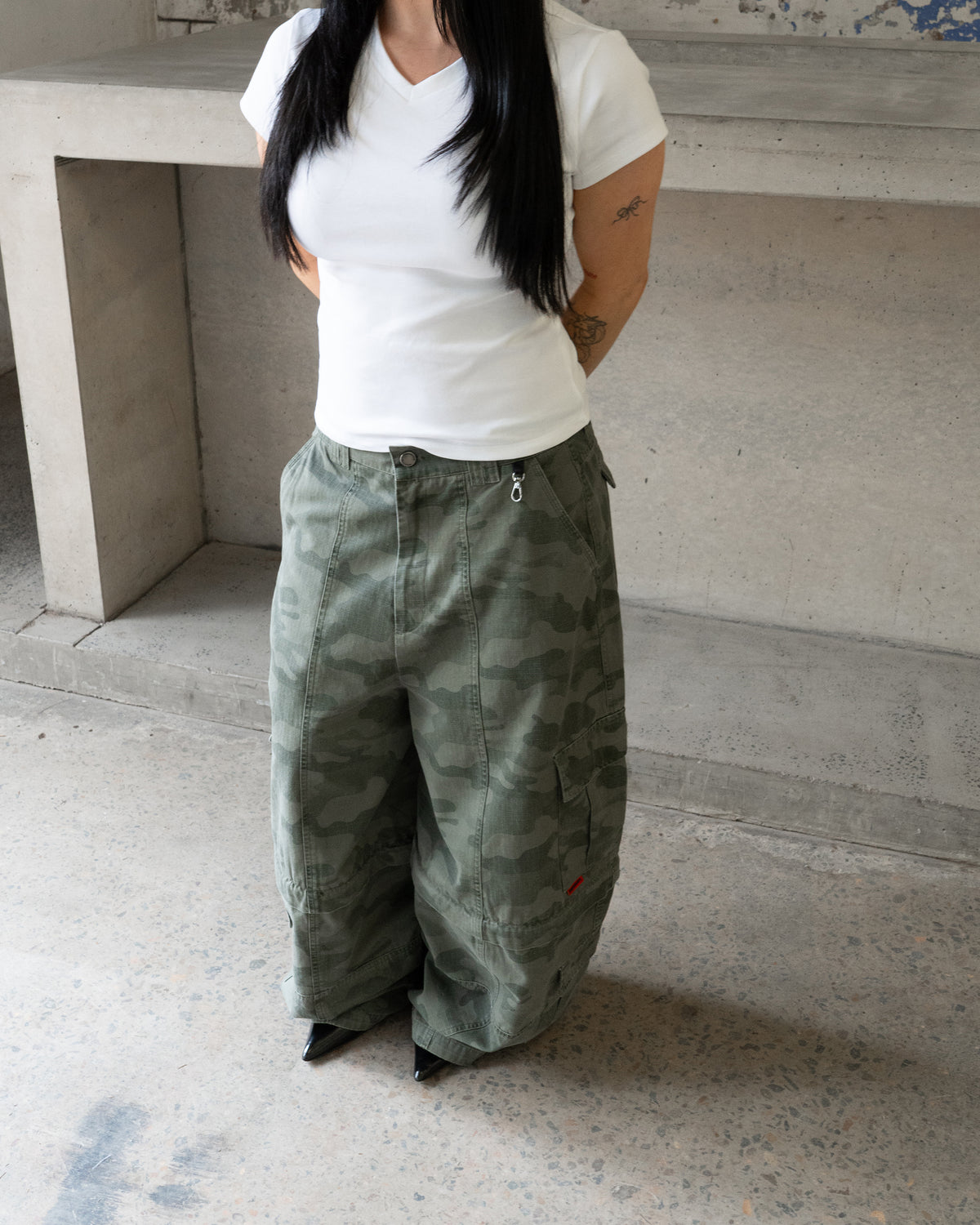 UTILITY Cargo Pant (Vintage Camo)