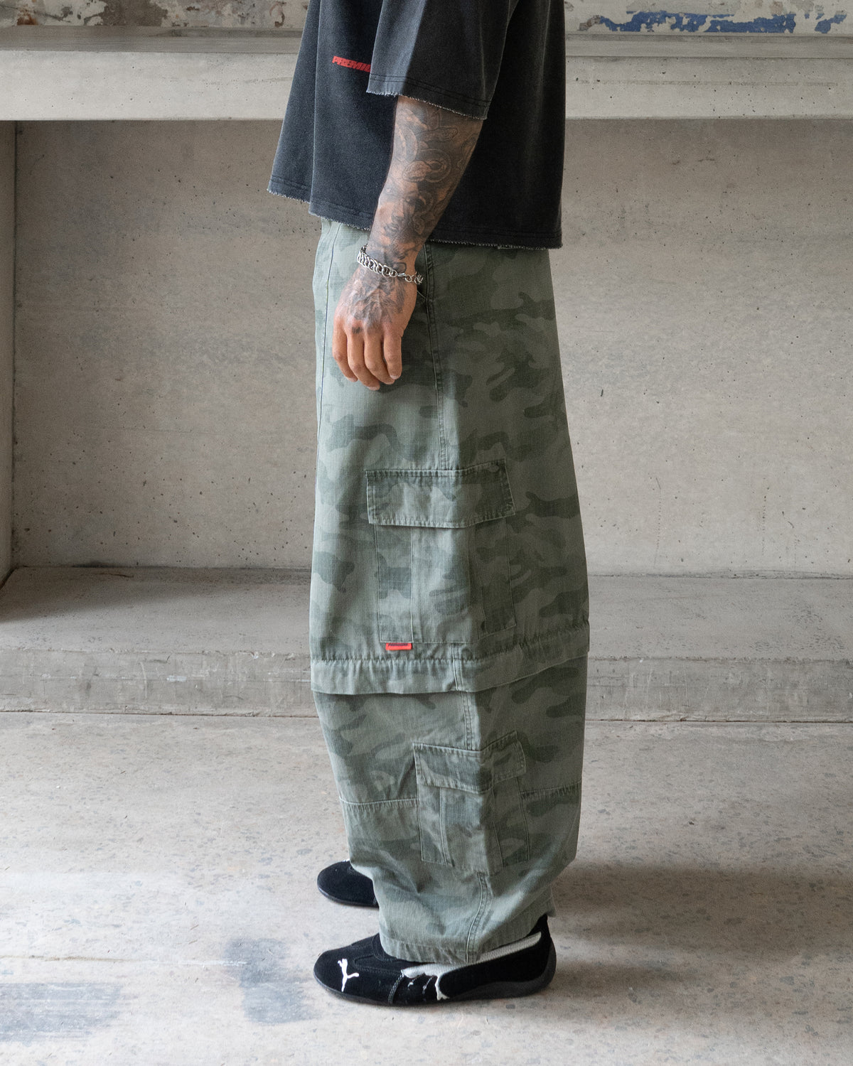 UTILITY Cargo Pant (Vintage Camo)