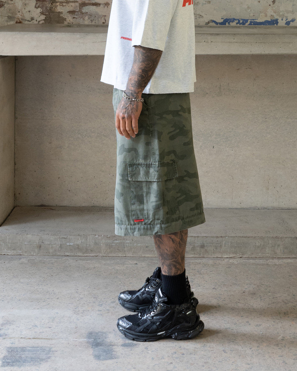 UTILITY Cargo Pant (Vintage Camo)