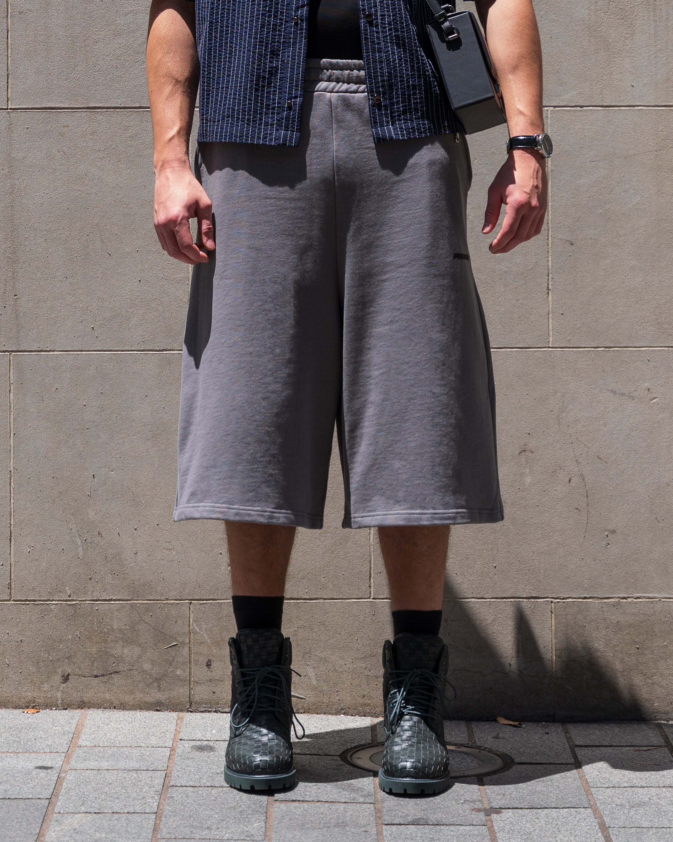 UNIFORM Sweat Short (Concrete)