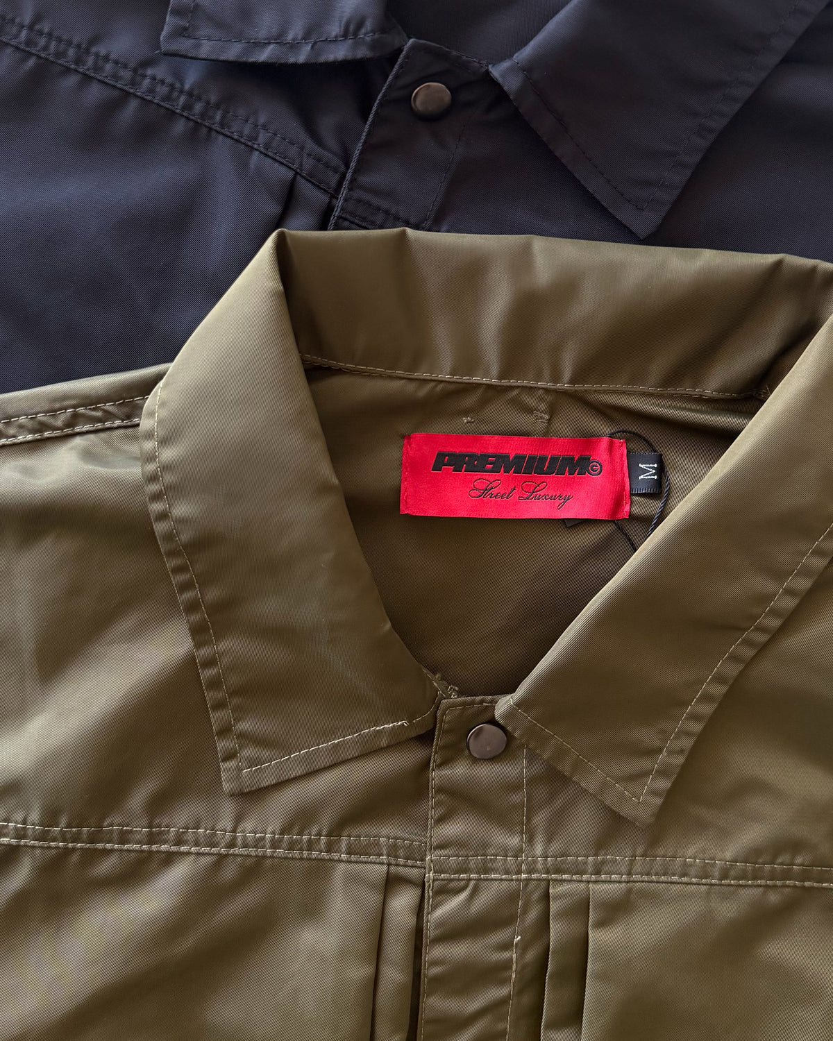 NYLON Overshirt (Army Green)
