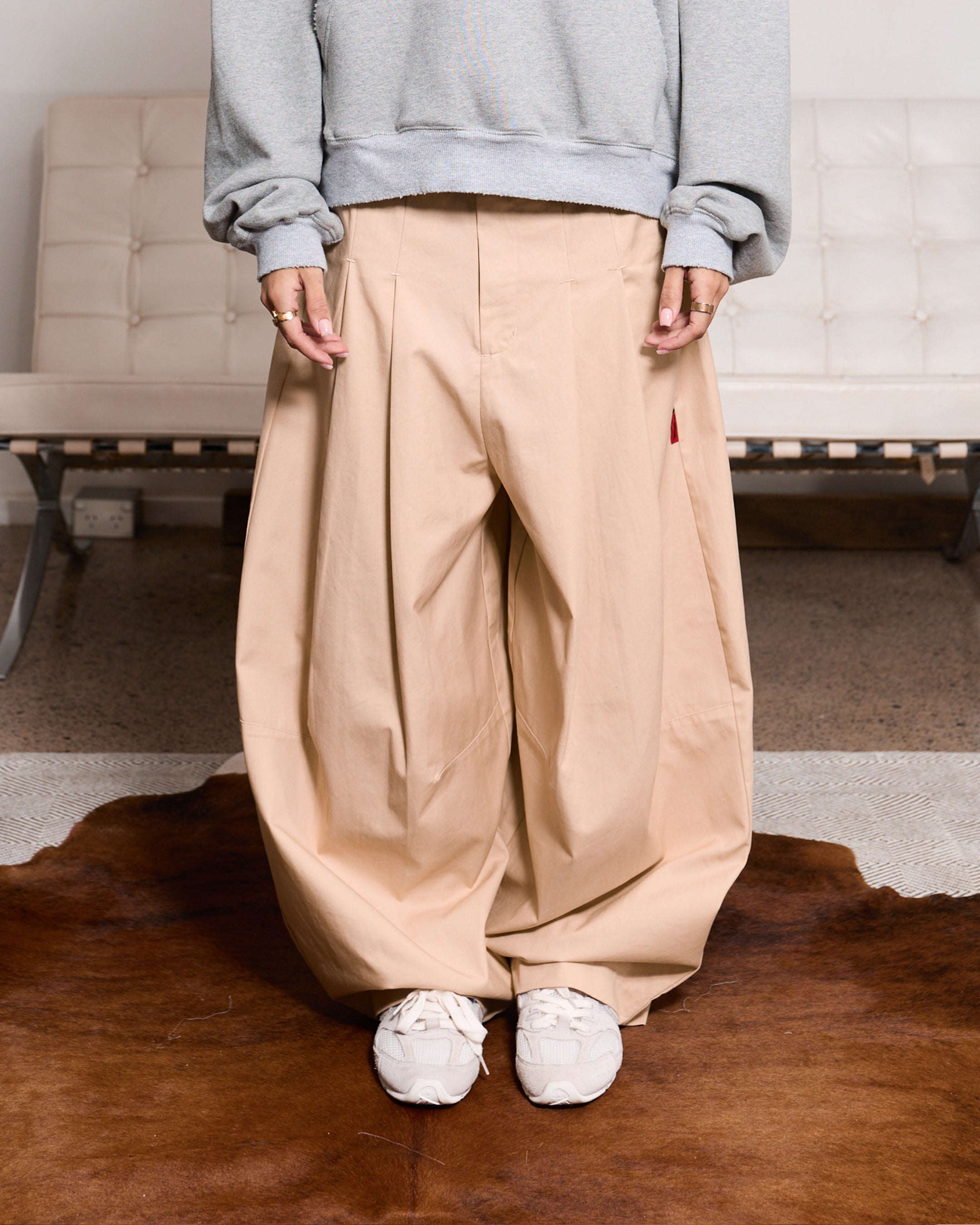 SHIBUYA Pleated Trouser (Tan)